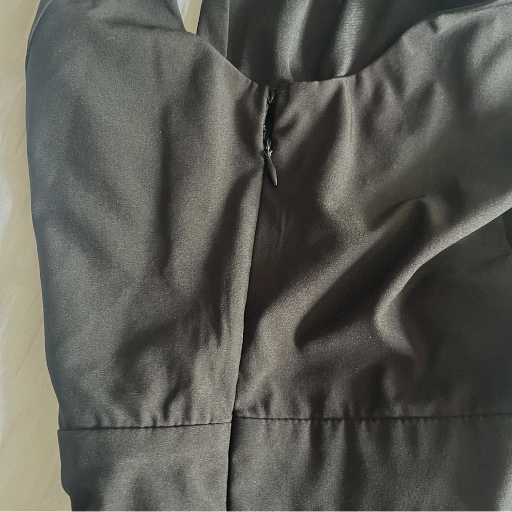 Windsor Black Satin Dress - Picture 12 of 13